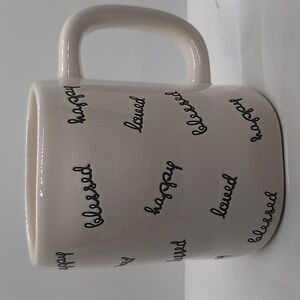 Rae dunn happy blessed mug